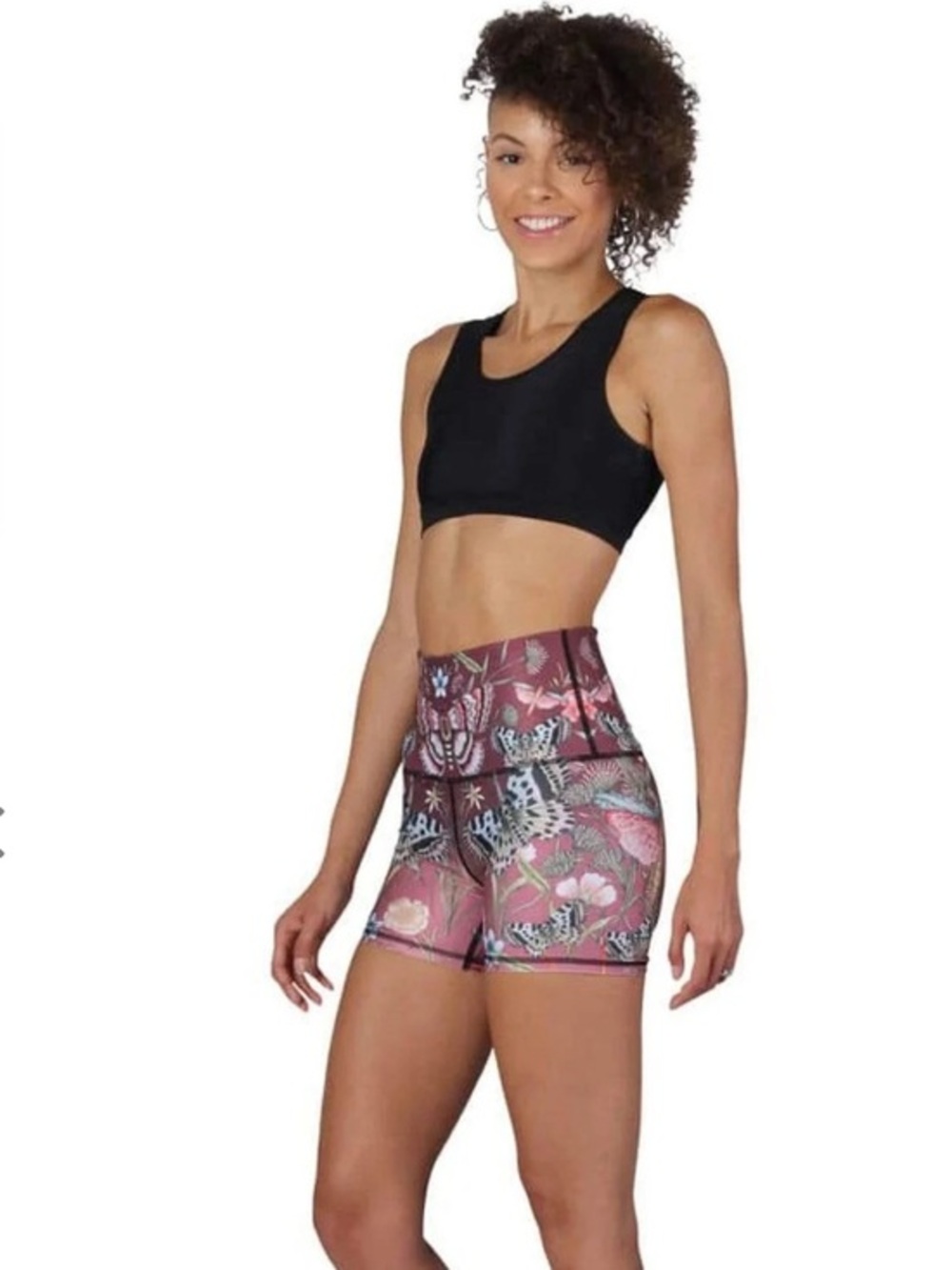 Yoga Democracy Joey Short - Pretty in Pink Small